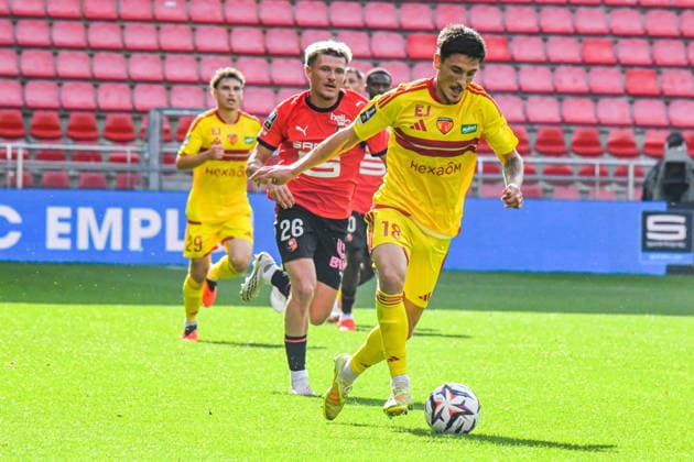 FOOTBALL : Stade Rennais vs Le Mans FC - Ligue 1 - JournÃ e 2 - 30 08 2026 Lucas Buades (Le Mans FC) RennesFrance  Copyright: xBaptistexAutissierx