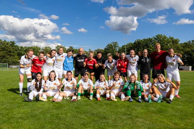 Northeast Regional League Women s Division 1: FFC Turbine Potsdam II vs. 1 FFV Erfurt, Potsdam, August 30, 2026. Winner s photo: 1 FFV Erfurt. Northeast Regional League Women s Division 1: FFC Turbine Potsdam II vs. 1 FFV Erfurt, Sportforum Potsdam Waldstadt Schlaatz, August 30, 08, 2026 Copyright: xBEAUTIFULxSPORTS Duehringx