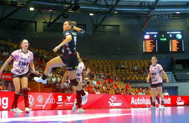 Handball, Women, HBF, BSV Sachsen Zwickau v VfL Oldenburg