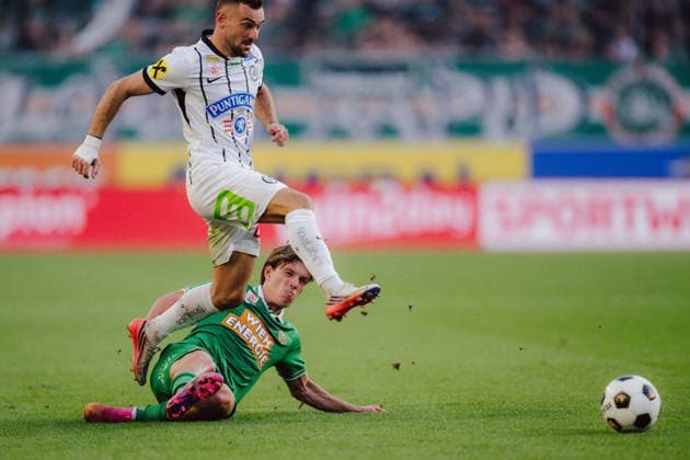 Football, Austria, SK Rapid Vienna v SK Sturm Graz