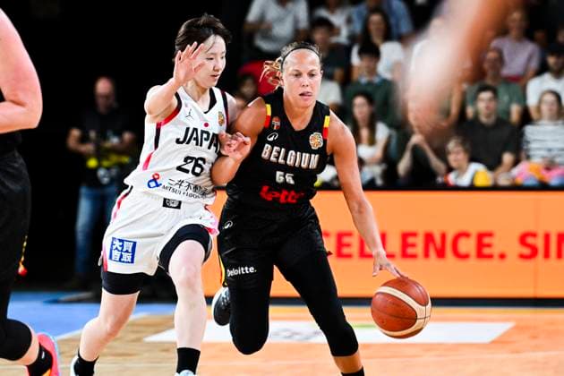 Belgium v Japan - FIBA Women s World Cup Friendly OOSTENDE, BELGIUM - AUGUST 30 : Allemand Julie guard of Belgian Cats in action during the friendly match between Belgium and Japan in preparation for the FIBA Women s Basketball World Cup in Berlin on August 30, 2026 in Oostende, Belgium, 30 08 2026 Oostende Belgium  Copyright: xVincentxKalutx