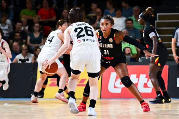 Belgium v Japan - FIBA Women s World Cup Friendly OOSTENDE, BELGIUM - AUGUST 30 : Lisowa Mbaka Maxuella forward of Belgium in action during the friendly match between Belgium and Japan in preparation for the FIBA Women s Basketball World Cup in Berlin on August 30, 2026 in Oostende, Belgium, 30 08 2026 Oostende Belgium  Copyright: xVincentxKalutx