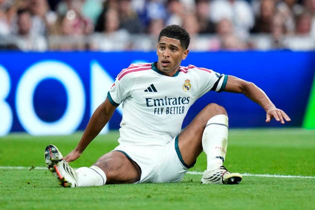 ESP: Real Madrid - Malaga CF. La Liga EA Sports. Matchday 3. Jude Bellingham of Real Madrid CF during the La Liga EA Sports match between Real Madrid and Malaga CF played at Santiago Bernabeu Stadium on 30 Aug 2026 in Madrid, Spain. kpng Copyright: xCesarxCebollax xPRESSINPHOTOx PS_2627_RMA_MAL_089