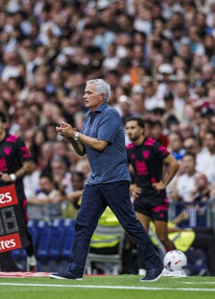 Real Madrid CF v Malaga CF - LaLiga MADRID, SPAIN - AUGUST 30: Jose Mourinho head coach of Real Madrid CF during the LaLiga EA Sports match between Real Madrid CF and Malaga CF at Bernabeu Stadium on August 30, 2026 in Madrid, Spain. Pablo Garcia Sacristan Anadolu Madrid Spain. Editorial use only. Please get in touch for any other usage.  Copyright: x2026xAnadoluxPabloxGarciaxSacristanx