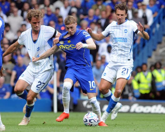 Football - 2026 2027 Premier League - Chelsea vs Brighton & Hove Albion - Stamford Bridge - Sunday 30th August 2026. Cole Palmer of Chelsea 