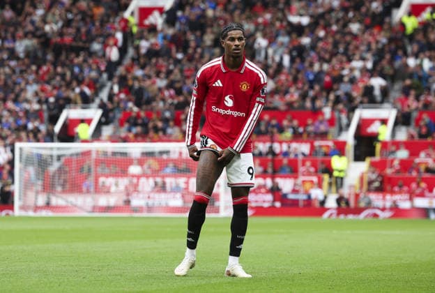 Manchester United, ManU v Ipswich Town, FA Premier League 30.08.26 Manchester United v Ipswich Town, FA Premier League Bradley Ormesher The Times Marcus Rashford of Manchester United  Copyright: xBradleyxOrmesherx NINTCHDBPICT001104398454