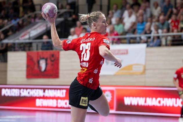 Halle, Germany, August 30, 2026. At the Marie Polakova Halle. Women s Handball Bundesliga, 2026–2027 season. SV Union Halle Neustadt vs. TuS Metzingen Halle Saale Copyright: xEibner-Pressefotox EP_