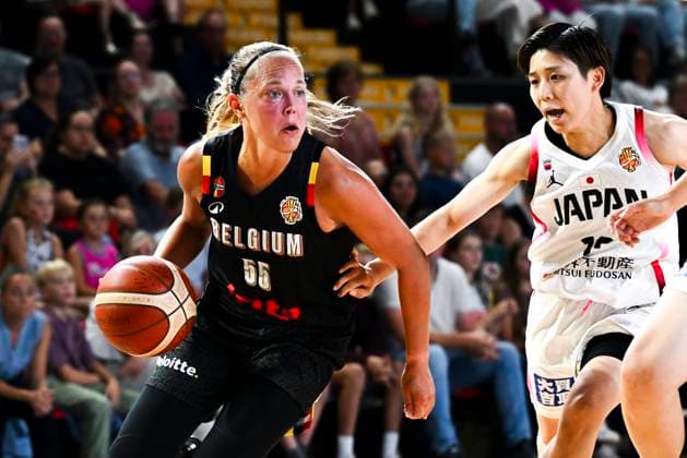 Belgium v Japan - FIBA Women s World Cup Friendly OOSTENDE, BELGIUM - AUGUST 30 : Allemand Julie guard of Belgian Cats in action during the friendly match between Belgium and Japan in preparation for the FIBA Women s Basketball World Cup in Berlin on August 30, 2026 in Oostende, Belgium, 30 08 2026 Oostende Belgium  Copyright: xVincentxKalutx