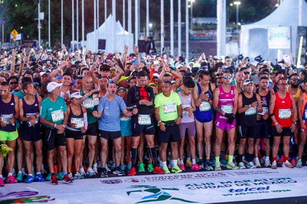 43rd edition of the Mexico City Marathon People participate in the 43rd edition of the Mexico City Marathon 2026 in Mexico City, Mexico, 30 August 2026. Ciudad de México (es-ES) Mexico  Copyright: xISAACxESQUIVELx