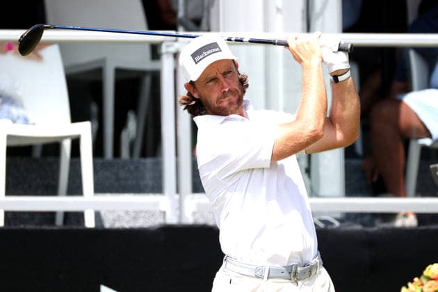 ATLANTA, GA - AUGUST 30: Defending champion Tommy Fleetwood of England warms up before the fourth and final round of the PGA, Golf Herren Tour Championship on August 30, 2026 at East Lake Golf Club in Atlanta, Georgia. (Photo by David J. Griffin Icon Sportswire) GOLF: AUG 30 PGA Tour Championship EDITORIAL USE ONLY Icon9532608300093