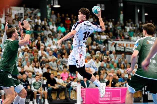 Wetzlar HBL 26 27 HSG Wetzlar SG BBM Bietigheim Jonas Josef Bietigheim Wetzlar Buderus Arena Germany