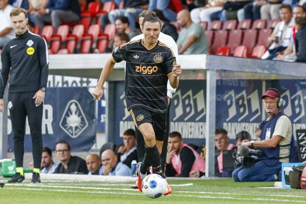 VELSEN, 30-08-2026 , BUKO Stadium , season 2026 2027 , Dutch Eredivisie football , match between Telstar and Ajax , picture shows Ajax player Steven Berghuis Telstar - Ajax  x206255146x Copyright: