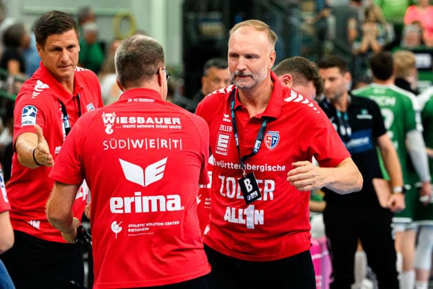 Wetzlar HBL 26 27 HSG Wetzlar SG BBM Bietigheim Coach Hartmut Mayerhoffer Bietigheim Wetzlar Buderus Arena Germany