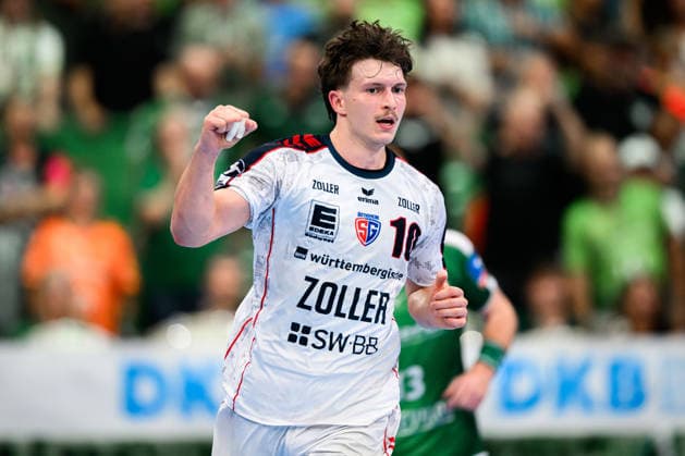 Wetzlar HBL 26 27 HSG Wetzlar SG BBM Bietigheim Jonas Josef Bietigheim Celebration Joy Emotion Wetzlar Buderus Arena Germany