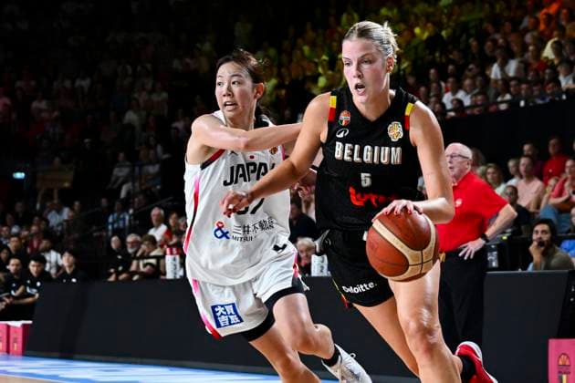 Belgium v Japan - FIBA Women s World Cup Friendly OOSTENDE, BELGIUM - AUGUST 30 : Claessens Nastja forward of Belgium in action during the friendly match between Belgium and Japan in preparation for the FIBA Women s Basketball World Cup in Berlin on August 30, 2026 in Oostende, Belgium, 30 08 2026 Oostende Belgium  Copyright: xVincentxKalutx