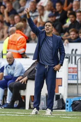 VELSEN, 30-08-2026 , BUKO Stadium , season 2026 2027 , Dutch Eredivisie football , match between Telstar and Ajax , picture shows Ajax coach Michel Telstar - Ajax  x206255155x Copyright: