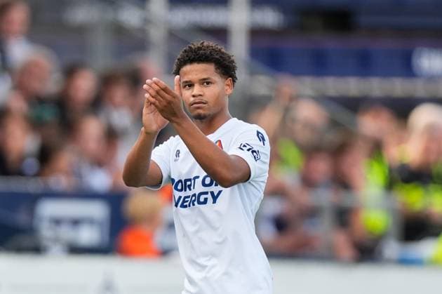 VELSEN-ZUID , 30-08-2026 , BUKO Stadion , season 2026 2027 , Dutch Eredivisie football , match between Telstar and Ajax , Picture shows Telstar player Gerald Alders Telstar - Ajax  x206255181x Copyright: