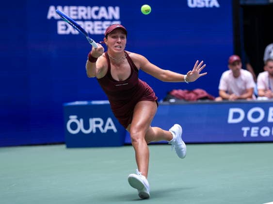 US Open tennis tournament - Day 1 Jessica Pegula of the USA in action against Elena-Gabriela Ruse of Romania during the Women s Singles round one of the US Open Tennis Championships at the USTA Billie Jean King National Tennis Center in Flushing Meadows, New York, USA, 30 August 2026. The 2026 US Open tournament runs from 23 August through 13 September. FLUSHING MEADOWS NEW YORK United States  Copyright: xCRISTOBALxHERRERA-ULASHKEVICHx