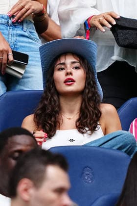 Real Madrid v Malaga - LaLiga EA Sports 2026 27 Duru Nayman, girlfriend of Arda Güler of Real Madrid CF, is seen during the ceremony prior to the LaLiga EA Sports 2026 27 match between Real Madrid CF and Malaga CF at Santiago Bernabeu on August 30, 2026 in Madrid, Spain. Madrid Santiago Bernabeu Madrid Spain Copyright: xGokhanxTanerx xPSxImagesxGokhanxTanerx