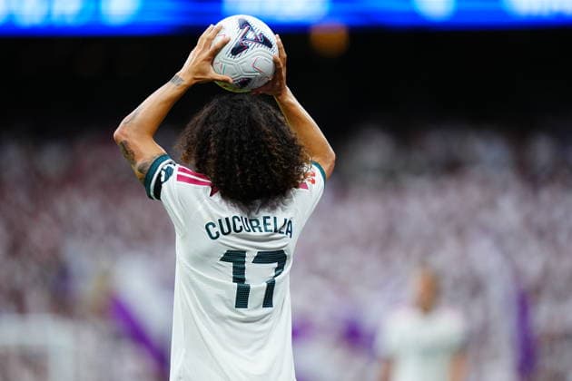 Real Madrid v Malaga - LaLiga EA Sports 2026 27 Marc Cucurella of Real Madrid CF is seen during the LaLiga EA Sports 2026 27 match between Real Madrid CF and Malaga CF at Santiago Bernabeu on August 30, 2026 in Madrid, Spain. Madrid Santiago Bernabeu Madrid Spain Copyright: xGokhanxTanerx xPSxImagesxGokhanxTanerx