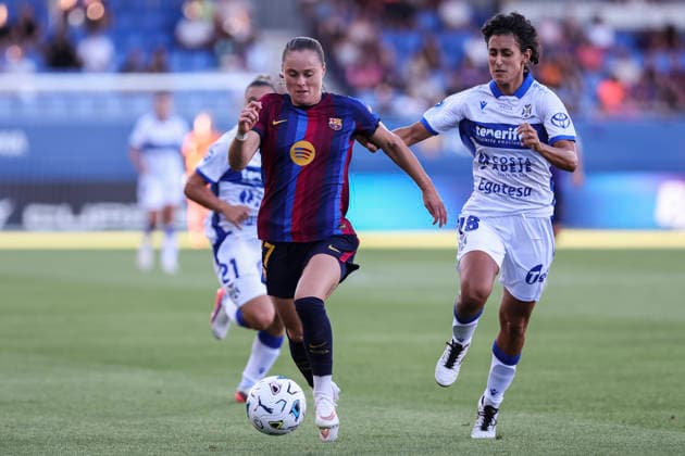 Football, Women, Spain, FC Barcelona – CD Tenerife Femenino