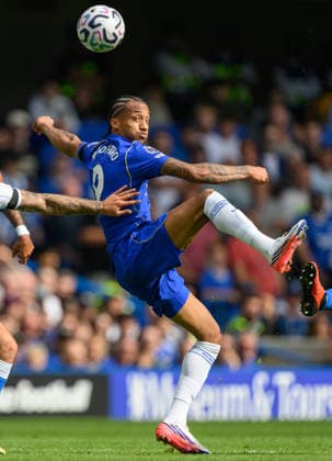 30 August 2026 - Chelsea v Brighton and Hove Albion - Premier League - Stamford Bridge - London. Chelsea v Brighton and Hove Albion - Premier League - Stamford Bridge - London. Chelsea s Joao Pedro in action. Picture : Mark Pain LONDON England  Copyright: xMarkxPainx
