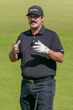 August 30, 2026, Atlanta, Georgia, USA: Jonathan Wagner on the 18th green before the final round of the 2026 TOUR Championship at East Lake Golf Club. PGA, Golf Herren 2026: TOUR Championship - Final Round  - ZUMAw109 20260830_fap_w109_001 Copyright: xDebbyxWongx