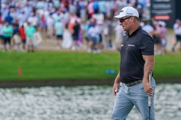 August 30, 2026, Atlanta, Georgia, USA: Ryan Fox (NZL) on the putting range before the final round of the 2026 TOUR Championship at East Lake Golf Club. PGA, Golf Herren 2026: TOUR Championship - Final Round  - ZUMAw109 20260830_fap_w109_010 Copyright: xDebbyxWongx