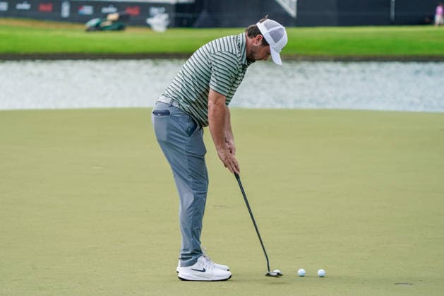 August 30, 2026, Atlanta, Georgia, USA: Alex Fitzpatrick (ENG) on the putting range before the final round of the 2026 TOUR Championship at East Lake Golf Club. PGA, Golf Herren 2026: TOUR Championship - Final Round  - ZUMAw109 20260830_fap_w109_013 Copyright: xDebbyxWongx