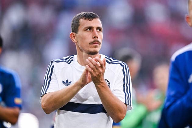 30.08.2026, Fussball, Saison 2026 2027, Bundesliga, FC Augsburg - FC Schalke 04, Ron Schallenberg (FC Schalke 04) xRHR-FOTO YYx *** August 30, 2026, Soccer, 2026–2027 Season, Bundesliga, FC Augsburg vs. FC Schalke 04, Ron Schallenberg, FC Schalke 04, xRHR, PHOTO YYx Copyright: KROEGER RHR-FOTOx RHR-FOTO YY