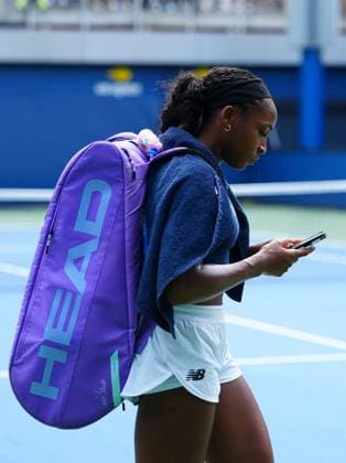 Coco Gauff after practice 2026 US Open, Day One, USTA Billie Jean King National Tennis Center, New York, USA - 30 Aug 2026New York USTA Billie Jean King National T New York (NY) United States of America EDITORIAL USE ONLY No use with unauthorised audio, video, data, fixture lists, club league logos or live services. Online in-match use limited to 120 images, no video emulation. No use in betting, games or single club league player publications.  Copyright: xJavierxGarcia Shutterstockx 17124546y