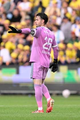 Royale Union Saint-Gilloise v RSC Anderlecht - Jupiler Pro League BRUSSELS, BELGIUM - AUGUST 30 : Coosemans Colin goalkeeper of RSC Anderlecht during the Jupiler Pro League match between Royale Union Saint-Gilloise and RSC Anderlecht on August 30, 2026 in Brussels, Belgium, 30 08 2026 Brussels Belgium  Copyright: xDhax
