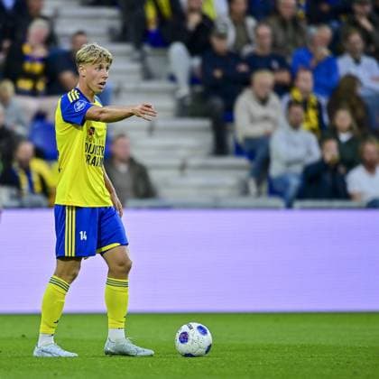 LEEUWARDEN , 30-08-2026 , Kooi Stadium , season 2026 2027 , Dutch Eredivisie football , match between SC Cambuur and FC Twente , picture shows SC Cambuur player Billy van Duijl Cambuur - Twente  x206259113x Copyright: