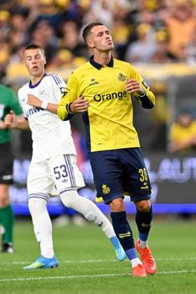 Royale Union Saint-Gilloise v RSC Anderlecht - Jupiler Pro League BRUSSELS, BELGIUM - AUGUST 30 : Florucz Raul Alexander forward of Royale Union Saint-Gilloise during the Jupiler Pro League match between Royale Union Saint-Gilloise and RSC Anderlecht on August 30, 2026 in Brussels, Belgium, 30 08 2026 Brussels Belgium  Copyright: xDhax