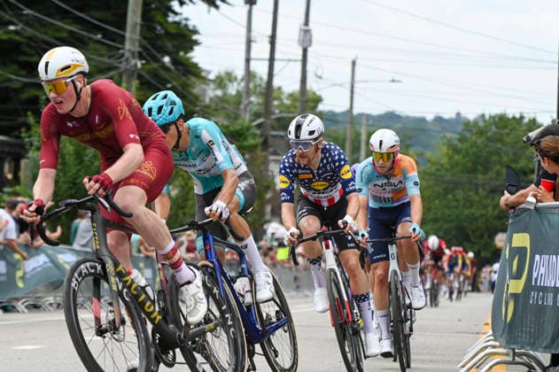 August 30, 2026, Philadelphia, Pennsylvania, United States: Cyclist struggle up the famed Manayunk Wall during the MenÃ¢â‚¬â ¢s Philadelphia Cycling Classic race n Philadelphia PA Philadelphia United States - ZUMArf1_ 20260830_zaf_rf1_047 Copyright: xRickyxFitchettx