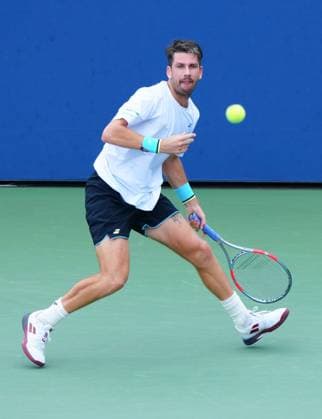 Cameron Norrie in first round action 2026 US Open, Day One, USTA Billie Jean King National Tennis Center, New York, USA - 30 Aug 2026New York USTA Billie Jean King National T New York (NY) United States of America EDITORIAL USE ONLY No use with unauthorised audio, video, data, fixture lists, club league logos or live services. Online in-match use limited to 120 images, no video emulation. No use in betting, games or single club league player publications.  Copyright: xJavierxGarcia Shutterstockx 17124546aw