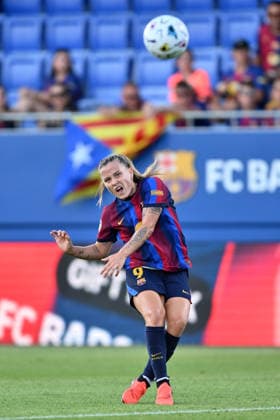 FC Barcelona, Barca v COSTA ADEJE TENERIFE. JOHAN CRUYFF STADIUM, BARCELONA. August 30,2026 FC BARCELONA vs COSTA ADEJE TENERIFE. August 30,2026 Claudia Pina (9) of FC Barcelona during the match between FC Barcelona and Costa Adeje Tenerife corresponding to the first day of La Liga F at Johan Cruyff Stadium in Barcelona, Spain, on August 30, 2026. Barcelona ESP Copyright: xS.xRosx