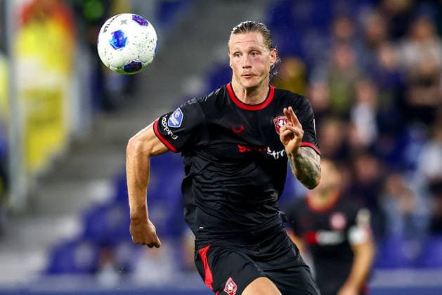 2026-08-30 SC Cambuur v FC Twente - Dutch Eredivisie LEEUWARDEN, NETHERLANDS - AUGUST 30: Wout Weghorst of FC Twente during the Dutch Eredivisie match between SC Cambuur and FC Twente at Kooi Stadion on August 30, 2026 in Leeuwarden, Netherlands. Leeuwarden Kooi Stadion Netherlands Content not available for redistribution in The Netherlands directly or indirectly through any third parties. Copyright: xPieterxvanxderxWoudex