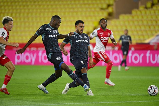FOOTBALL : AS Monaco VS Olympique de Marseille - Ligue 1 McDonald s - 30 08 2026 Geoffrey Kondogbia (OM) - Ligue 1 McDonald s match between AS Monaco and Olympique de Marseille on August 30, 2026 at the Louis II Stadium in Monaco. MonacoMonaco  Copyright: xWilliamxCannarellax
