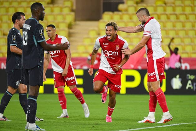 FOOTBALL : AS Monaco VS Olympique de Marseille - Ligue 1 McDonald s - 30 08 2026 Joy ASM - But Paris Brunner - Ligue 1 McDonald s match between AS Monaco and Olympique de Marseille on August 30, 2026 at the Louis II Stadium in Monaco. MonacoMonaco  Copyright: xWilliamxCannarellax