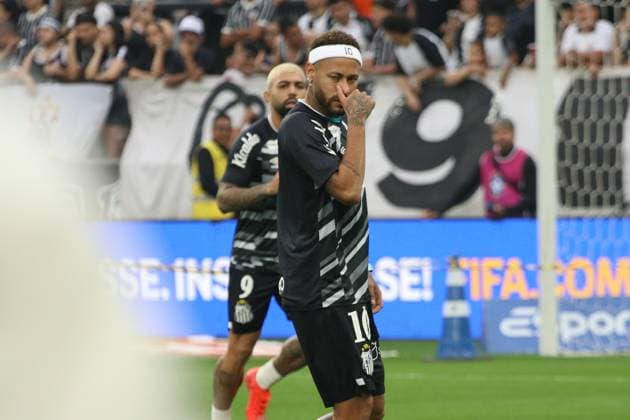 RECORD DATE NOT STATED match between Corinthians and Santos for the Brazilian Championship Sao Paulo (SP), 08 30 2026 - Corinthians Santos Football SP - Neymar match between Corinthians and Santos valid for the Brazilian Championship Series A on the afternoon of this Sunday, August 30th at Neo Quimica Arena, east zone of Sao Paulo.(Foto: Fabricio Bomjardim Thenews2 imago images) SPO  Copyright: xFabricioxBomjardimx