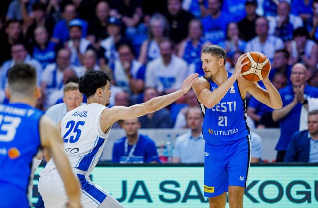 Basketball, European Championship qualifiers, Estonia v Finland