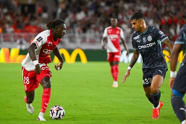 FOOTBALL : AS Monaco VS Olympique de Marseille - Ligue 1 McDonald s - 30 08 2026 Mamadou Coulibaly (ASM) - Ligue 1 McDonald s match between AS Monaco and Olympique de Marseille on August 30, 2026 at the Louis II Stadium in Monaco. MonacoMonaco  Copyright: xWilliamxCannarellax
