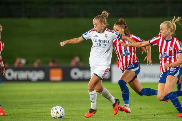 MADRID, SPAIN - AUGUST 30: Angeldhal del Real Madrid during the Liga F match day 1 season 2026-27 between Real Madrid and Atletico de Madrid on August 30, 2026 in Madrid, Spain. Copyright: xAdelinaxCobos SPPx Sportspressphoto_SPR220312