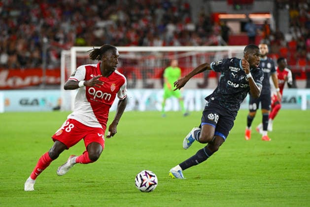 FOOTBALL : AS Monaco VS Olympique de Marseille - Ligue 1 McDonald s - 30 08 2026 Mamadou Coulibaly (ASM) - Ligue 1 McDonald s match between AS Monaco and Olympique de Marseille on August 30, 2026 at the Louis II Stadium in Monaco. MonacoMonaco  Copyright: xWilliamxCannarellax