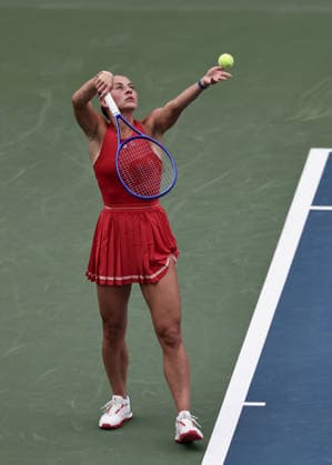 Marta Kostyuk, U.S. Open Championships, Billie Jean King National Tennis Center, Flushing Meadows, New York, USA Copyright: xJuergenxHasenkopfx