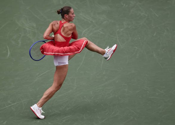 Marta Kostyuk, U.S. Open Championships, Billie Jean King National Tennis Center, Flushing Meadows, New York, USA Copyright: xJuergenxHasenkopfx