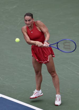 Marta Kostyuk, U.S. Open Championships, Billie Jean King National Tennis Center, Flushing Meadows, New York, USA Copyright: xJuergenxHasenkopfx