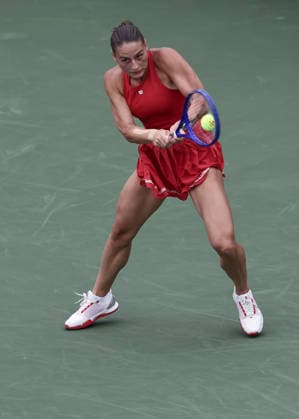 Marta Kostyuk, U.S. Open Championships, Billie Jean King National Tennis Center, Flushing Meadows, New York, USA Copyright: xJuergenxHasenkopfx