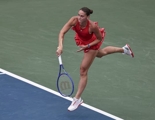 Marta Kostyuk, U.S. Open Championships, Billie Jean King National Tennis Center, Flushing Meadows, New York, USA Copyright: xJuergenxHasenkopfx
